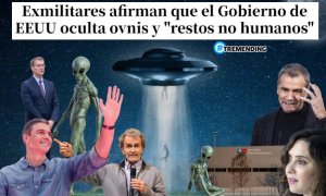 "Feijóo llama a los extraterrestres para ver si apoyan la investidura": los memes sobre los ovnis en EEUU