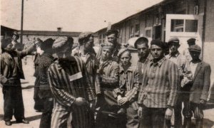 Francisco Ortiz, el 5 de mayo de 1945, tras la liberación de Mauthausen. CORTESÍA DE JUAN FRANCISCO ORTIZ