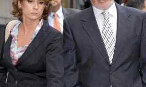 La fiscal Dolores Delgado y el magistrado Baltasar Garzón. /EFE