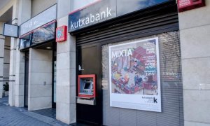 Sucursal del banco Kutxabank. E.P.