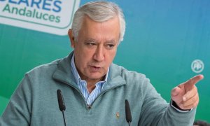 El vicesecretario de Política Autonómica y Local del PP, Javier Arenas.- EFE