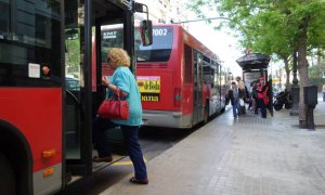 Autobuses de la EMT en Valencia. EFE/Archivo