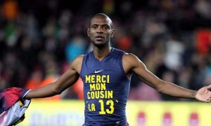 Abidal dio la gracias a su primo, el que oficialmente le donó parte de su hígado, el día que regresó a los terrenos de juego. (EFE | ARCHIVO)