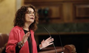 María Jesús Montero en el Congreso