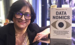 Paloma Llaneza presenta su libro 'Datanomics', de la Editorial Deusto (Planeta). PÚBLICO