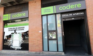 Local de apuestas de Codere, en Madrid. E.P./Eduardo Parra