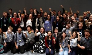 Movimiento global de Jóvenes por el Clima en la COP25./EFE