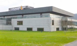 Sede central de Euskaltel en el Parque Científico y Tecnológico de Bizkaia, en Derio.