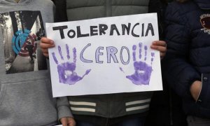 Imagen de archivo de una manifestación contra la violencia machista. / EFE (LAVANDEIRA JR)