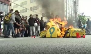 Muere un trabajador de Glovo mientras repartía un pedido: las protestas de sus compañeros continúan