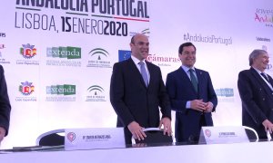 Juanma Moreno dedica su agenda a las relaciones de Andalucía con Portugal