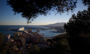 Vista general de la costa malagueña. AFP/Jorge Guerrero