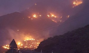 Incendio Canarias