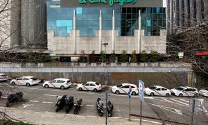 Exterior del edificio de El Corte Inglés de Nuevos Ministerios en Madrid. E.P.