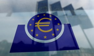 El logo del BCE, en su sede en Fráncfort. REUTERS/Ralph Orlowski