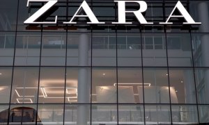 El logo de Zara,  la principal enseña del grupo Inditex, en una tienda en Viña del Mar (Chile). REUTERS/Rodrigo Garrido
