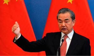El ministro de Exteriores de China, Wang Yi. / EFE