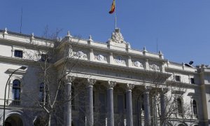 Fachada de la Bolsa de Madrid. REUTERS/Paul Hanna