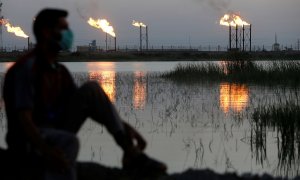 Campo petrolífero de Nahr Bin Umar, Irak./ Reuters