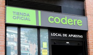 Local de apuestas de Codere, en Madrid. E.P./Eduardo Parra