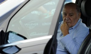 El fundador y máximo accionista de Inditex, Amancio Ortega, en A Coruña, en una foto de julio de 2016. AFP/Miguel Riopa