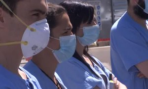 Los sanitarios se echan a la calle para defender la Sanidad pública tras la pandemia