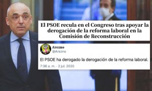 El PSOE vuelve a liarla con la derogación de la reforma laboral: "Les entendimos mal, dijeron que iban a hacerse 'de rogar'"