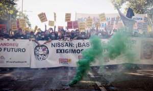Manifestación Nissan Madrid