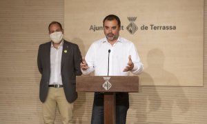 L'alcalde de Terrassa, Jordi Ballart, en la presentació de l'AMEP. ACN