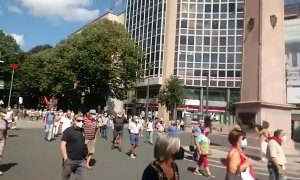 Los pensionistas vuelven a manifestarse en Bilbao