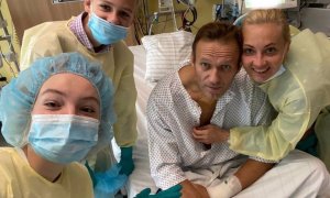 Navalni en el hospital