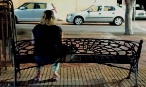 Lamya sale todas las noches para ejercer la prostitución en Melilla como única fuente de ingresos.- ROSA SOTO
