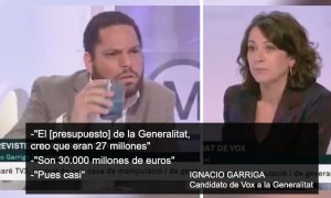 El ridículo más bochornoso del candidato de Vox sobre el presupuesto de la Generalitat catalana