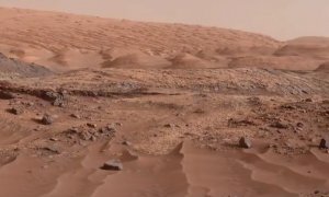 El viento que sopla sobre la superficie desértica de Marte: el vídeo del Curiosity en el planeta que se ha hecho viral