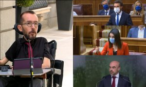 El apoyo de Echenique a los "jóvenes antifascistas" desata la polémica