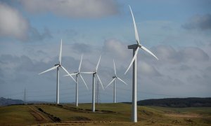 Aerogeneradores en un parque de energía eólica en Gales. REUTERS/Matthew Childs