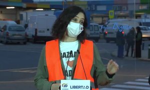 Ayuso atribuye la curva ascendente de Madrid al confinamiento de la Semana Santa