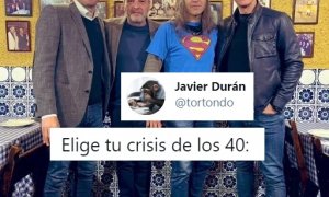 "Elige tu crisis de los 40": cachondeo por una foto de Casillas, David Summers, Chema Alonso y Christian Gálvez