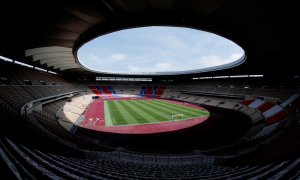 Estadio La Cartuja de Sevilla. 23 de abril de 2021.