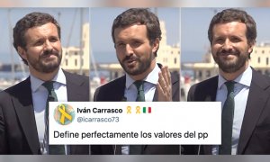 "El PP en estado puro": críticas al bochornoso momento con Casado y sus simpatizantes ante una pregunta sobre Cospedal