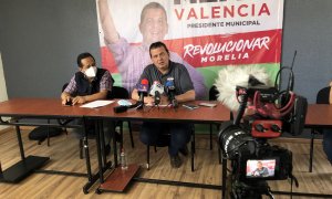 Guillermo Valencia, candidato del PRI a la presidencia municipal de Morelia