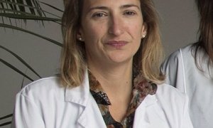 La medico María Zandio.