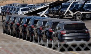 La fábrica de Ford en Almussafes (Valencia) es una de las que se han visto obligadas a parar su producción por el bloqueo de la cadena global de suministros.