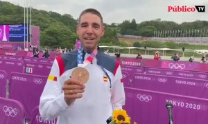 David Valero, bronce en 'mountain bike': "Dedico esta medalla a toda España"