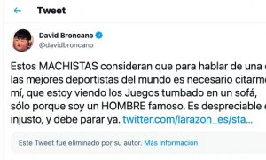 David Broncano estalla en Twitter contra La Razón por otro titular un machista: "Es despreciable e injusto"