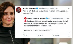 Críticas a la Comunidad de Madrid por 'exigir' al Gobierno que baje el IVA de la tauromaquia: "Buena pasada de frenada"