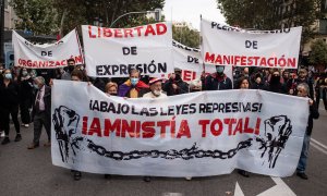 16/10/2021 Manifestación contra las leyes represivas