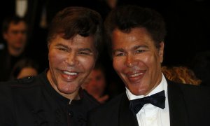 Foto de archivo del 2013. Los gemelos Bogdanoff en el Festival de Cannes.