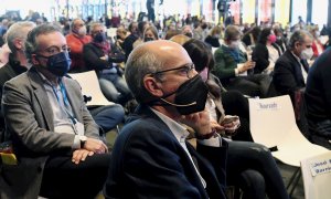 15/01/2022 El presidente del PP en Salamanca, Javier Iglesias, durante el XIV Congreso Regional del Partido Popular de Castilla y León