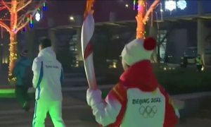 Da comienzo la cuenta atrás para los Juegos Olímpicos de Invierno con el relevo de la antorcha olímpica